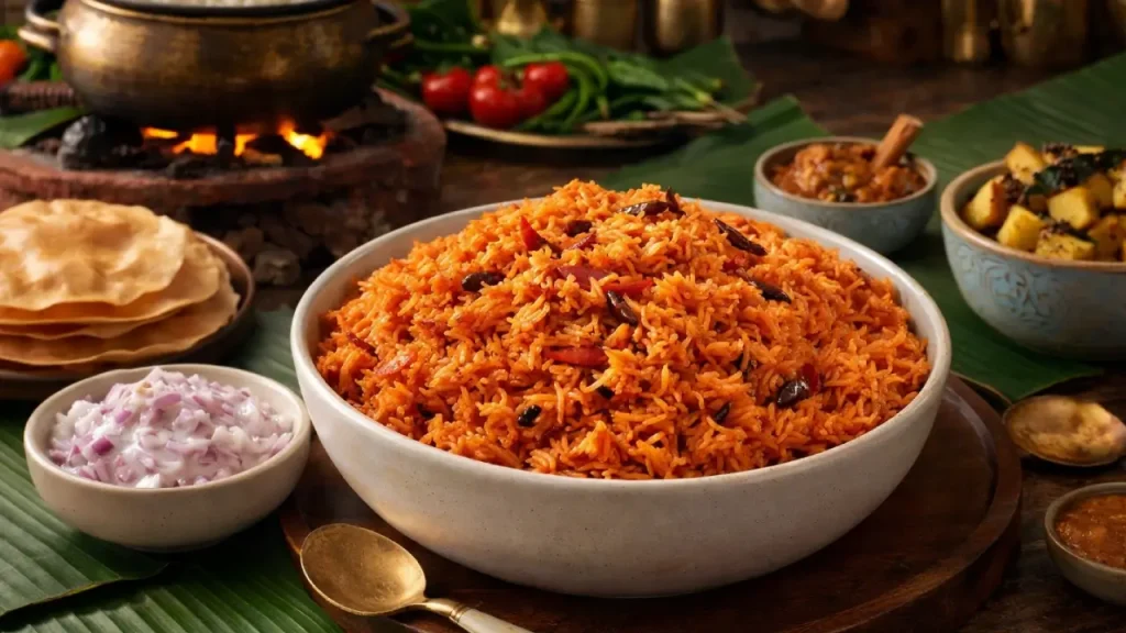 Karnataka Udupi Style – Tomato Masala Bath