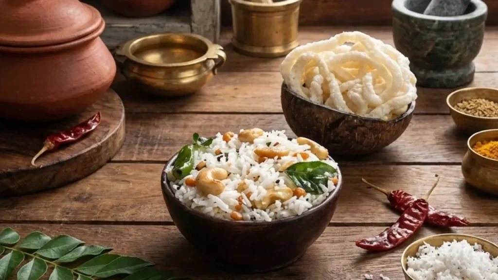 Tamil Nadu – Coconut Milk Rice (Thengai Paal Sadham)